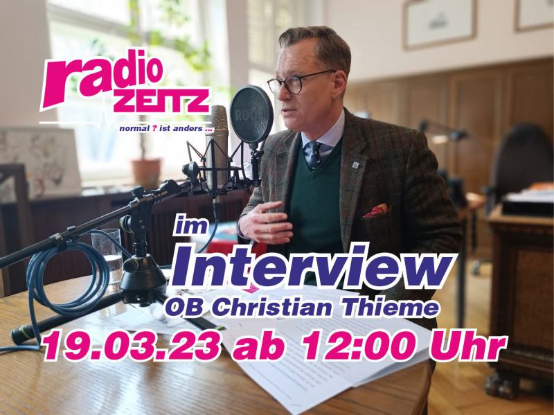 Im Interview bei Radio Zeitz zu hören am Sonntag den 19.03.23 ab 12:00 Uhr